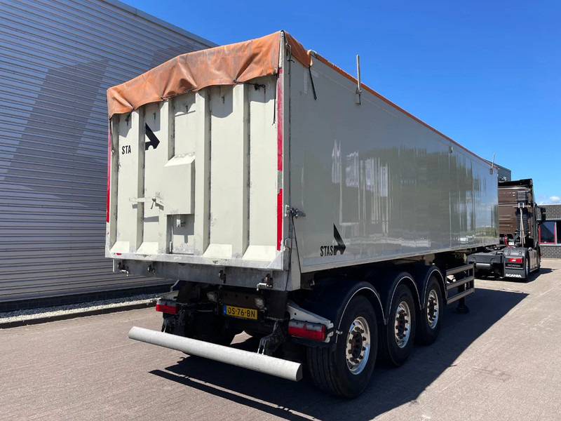 Stas 300 CX / FULL ALUMINIUM / 48M3 / APK - TUV NOVEMBER 2025 / SAF AXLES / DICS BRAKES / RVS FLOOR / - Самосвальный полуприцеп: фото 4 Stas 300 CX / FULL ALUMINIUM / 48M3 / APK - TUV NOVEMBER 2025 / SAF AXLES / DICS BRAKES / RVS FLOOR / - Самосвальный полуприцеп: фото 4
