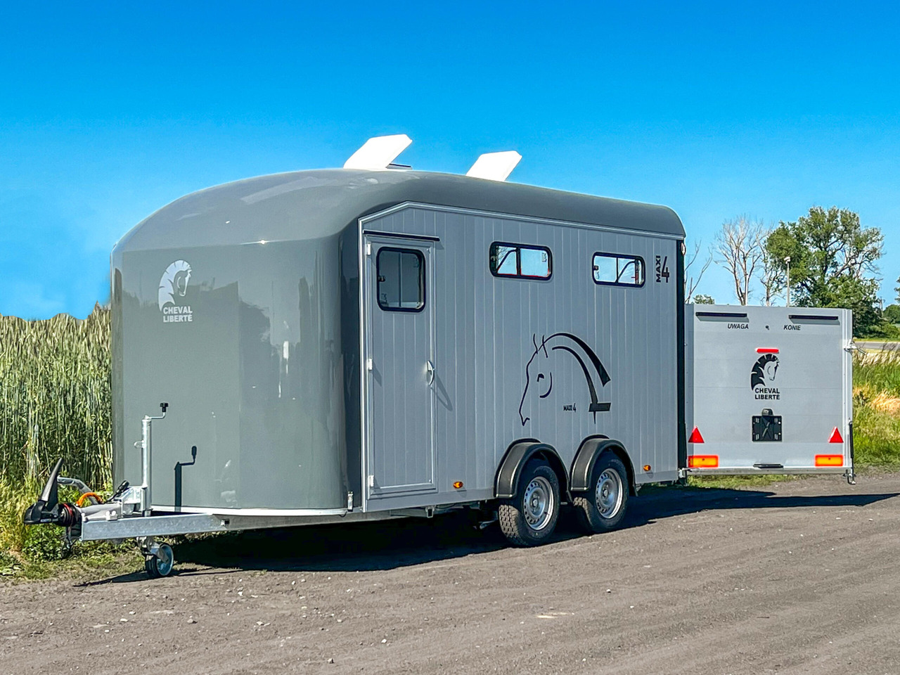 CHEVAL LIBERTÉ MAXI 4 - OPTIMAX - Прицеп-коневоз: фото 1 CHEVAL LIBERTÉ MAXI 4 - OPTIMAX - Прицеп-коневоз: фото 1