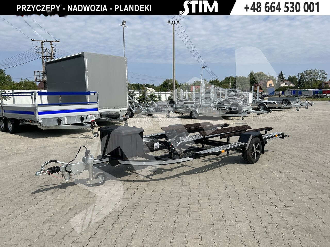 Stim L21-SWQ/1300 vr. B 2x skuter lub 2 x quad lub skuter i quad - Лодочный прицеп: фото 4 Stim L21-SWQ/1300 vr. B 2x skuter lub 2 x quad lub skuter i quad - Лодочный прицеп: фото 4