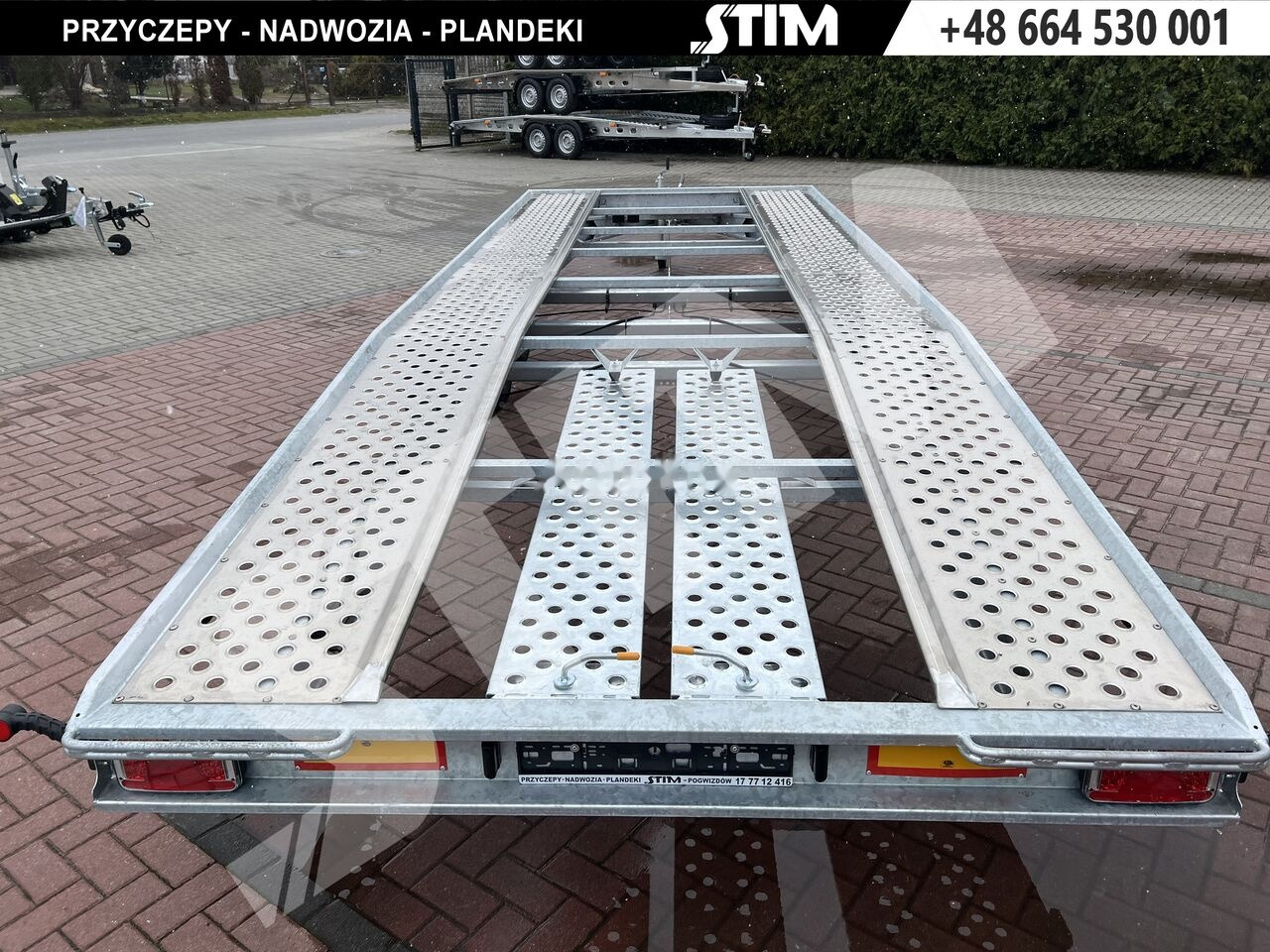 Новый Прицеп-автовоз Stim L23/PP-TS/60-35S: фото 11