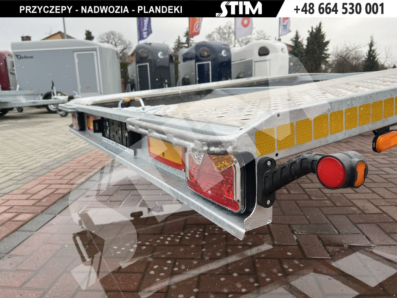 Новый Прицеп-автовоз Stim L23/PP-TS/60-35S: фото 9