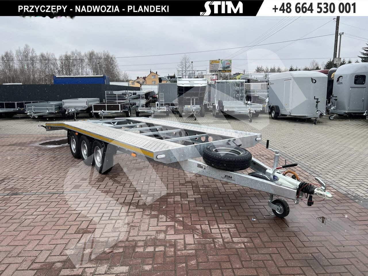 Новый Прицеп-автовоз Stim L23/PP-TS/60-35S: фото 6