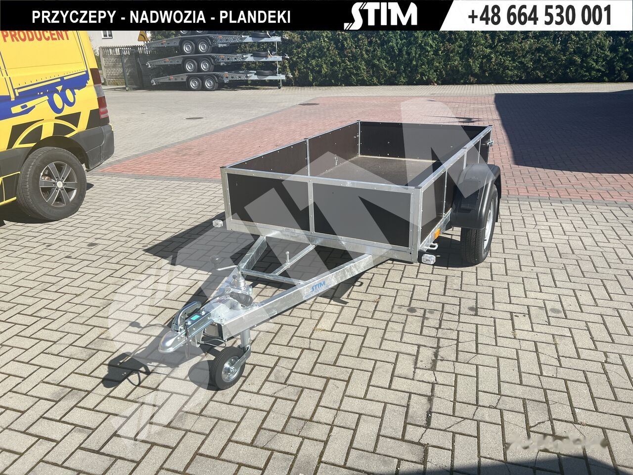 Stim S11-075/2213 Zawieszenie oś skrętna - Прицеп для легкового автомобиля: фото 5 Stim S11-075/2213 Zawieszenie oś skrętna - Прицеп для легкового автомобиля: фото 5