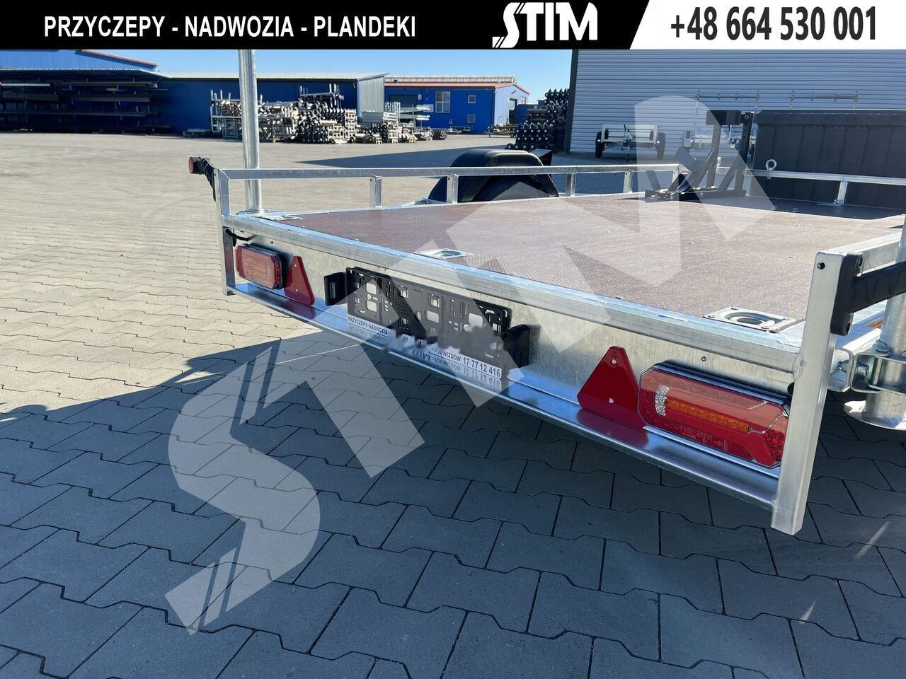 Stim S11-075/2616 Przyczpa pod 2 motocykle - Прицеп для мотоцикла: фото 4 Stim S11-075/2616 Przyczpa pod 2 motocykle - Прицеп для мотоцикла: фото 4