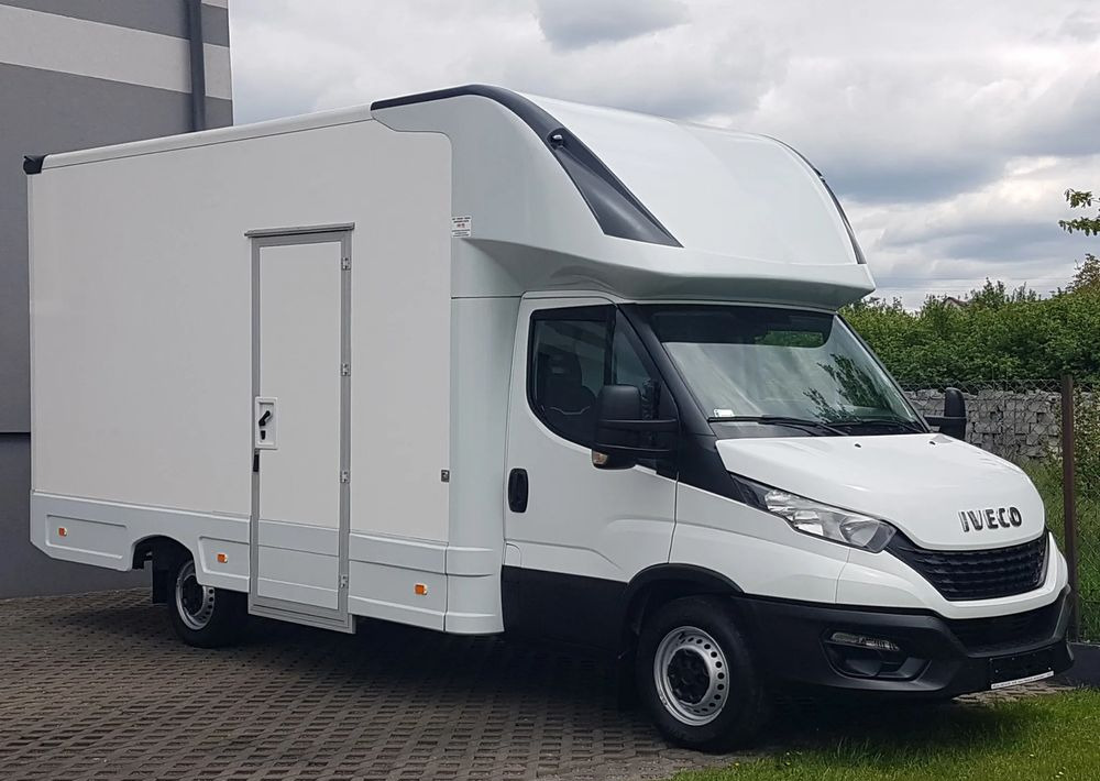 Iveco DAILY KONTENER NISKOPODŁOGOWY 4,43x2,23x2,42 SKLEP FOODTRUCK BAR KLIMA KONIOWÓZ KAMPER - Фургон с закрытым кузовом: фото 1 Iveco DAILY KONTENER NISKOPODŁOGOWY 4,43x2,23x2,42 SKLEP FOODTRUCK BAR KLIMA KONIOWÓZ KAMPER - Фургон с закрытым кузовом: фото 1