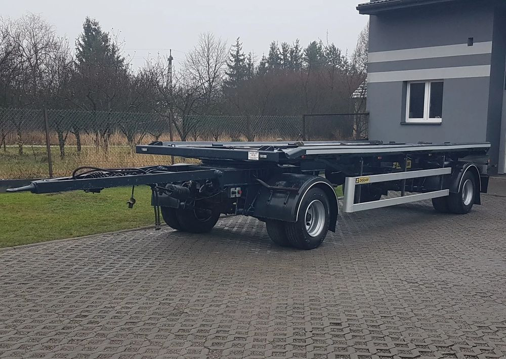 Zaslaw D-659 DO KONTENERÓW HAKOWCA POD KONTENERY 2 OSIE BLIŹNIAKI HUFFERMANN MEILLER WIELTON SKIBICKI - Прицеп мультилифт/ Бункеровоз: фото 2 Zaslaw D-659 DO KONTENERÓW HAKOWCA POD KONTENERY 2 OSIE BLIŹNIAKI HUFFERMANN MEILLER WIELTON SKIBICKI - Прицеп мультилифт/ Бункеровоз: фото 2