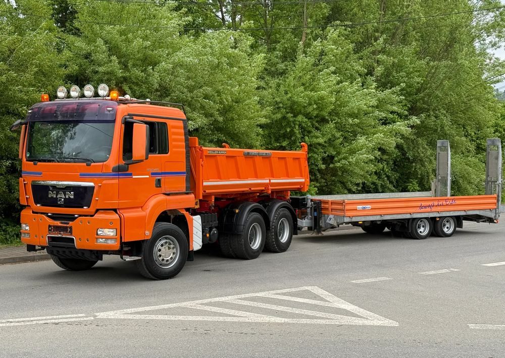 Самосвал MAN * Kiper * Wywrotka * 26-480 *  MAN TGS 6x4 Bordmatic * Zastaw Tandem Niskopodwozie * Stan Perfekcyjny *: фото 14