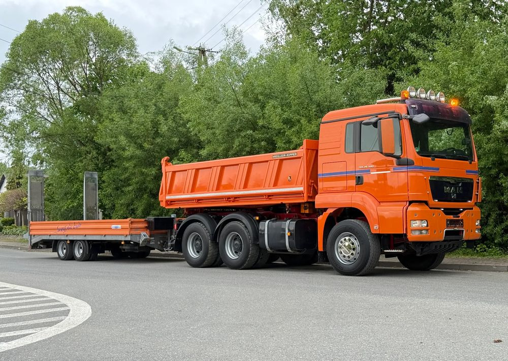 Самосвал MAN * Kiper * Wywrotka * 26-480 *  MAN TGS 6x4 Bordmatic * Zastaw Tandem Niskopodwozie * Stan Perfekcyjny *: фото 10