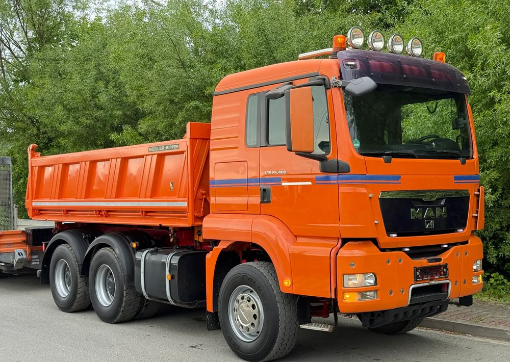 MAN * Kiper * Wywrotka * 26-480 *  MAN TGS 6x4 Bordmatic * Zastaw Tandem Niskopodwozie * Stan Perfekcyjny * - Самосвал: фото 3 MAN * Kiper * Wywrotka * 26-480 *  MAN TGS 6x4 Bordmatic * Zastaw Tandem Niskopodwozie * Stan Perfekcyjny * - Самосвал: фото 3