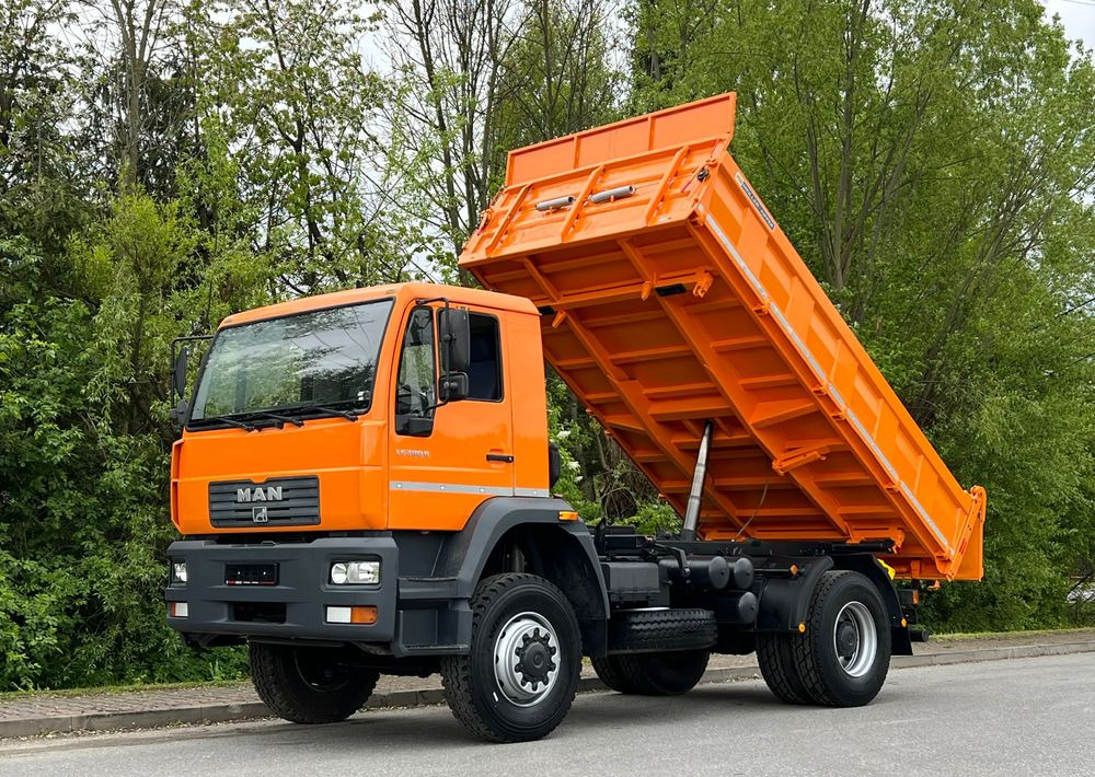 MAN * LE 280 B * MAN * 4x4 * Kiper Wywrotka x3 * Meiller * Sprowadzony * Stan Perfekcyjny * - Самосвал: фото 1 MAN * LE 280 B * MAN * 4x4 * Kiper Wywrotka x3 * Meiller * Sprowadzony * Stan Perfekcyjny * - Самосвал: фото 1