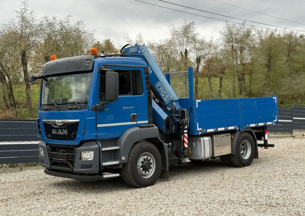 MAN * MAN 18.440 TGS * 4x4 * HDS Fassi F215 * Sprowadzony * 95 000 KM ! * Stan Jak Nowy - Грузовик бортовой/ Платформа, Автоманипулятор: фото 2 MAN * MAN 18.440 TGS * 4x4 * HDS Fassi F215 * Sprowadzony * 95 000 KM ! * Stan Jak Nowy - Грузовик бортовой/ Платформа, Автоманипулятор: фото 2