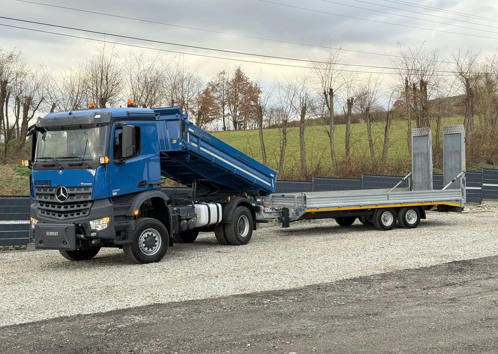 Mercedes-Benz * Arocs * 4X4 * JAK NOWY * Wywrotka Kiper Meiller+ Przyczepa * Zestaw Sprowadzony * 80.700 km Oryginalnie * Mercedes - Самосвал: фото 1 Mercedes-Benz * Arocs * 4X4 * JAK NOWY * Wywrotka Kiper Meiller+ Przyczepa * Zestaw Sprowadzony * 80.700 km Oryginalnie * Mercedes - Самосвал: фото 1