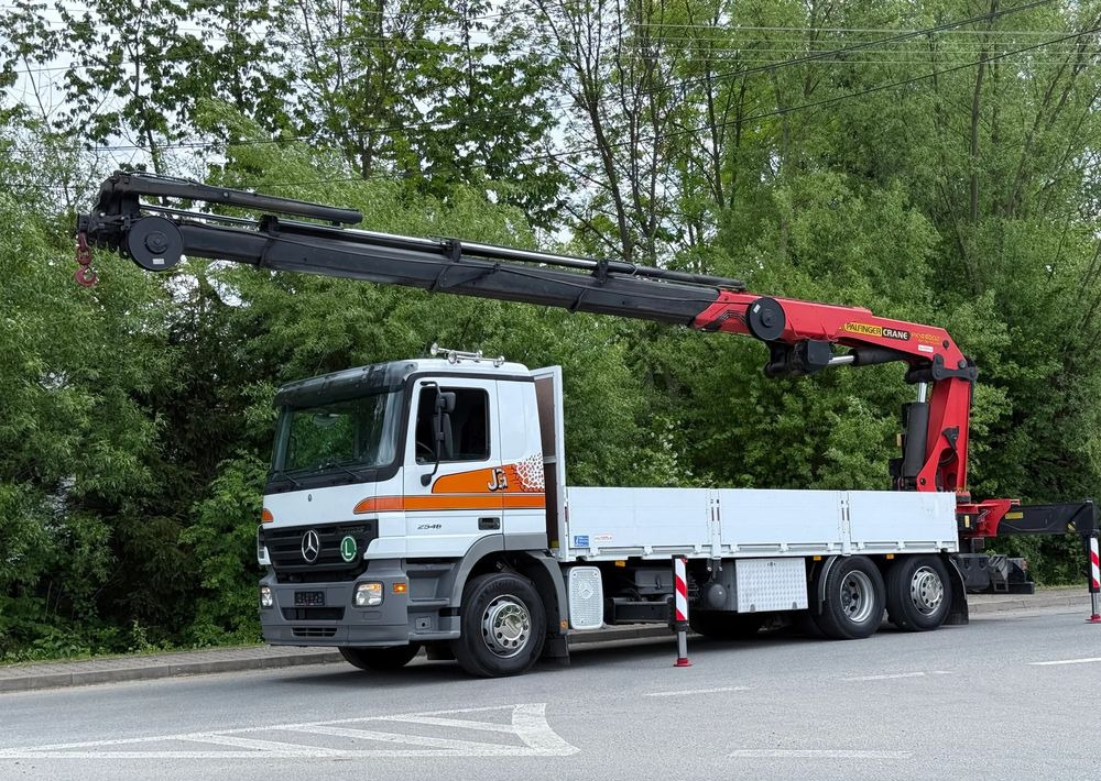 Mercedes-Benz * Mercedes Actros * KRAN HDS Palfinger PK 44002 Performance * Sprowadzony * Stan Perfekcyjny * - Грузовик бортовой/ Платформа, Автоманипулятор: фото 1 Mercedes-Benz * Mercedes Actros * KRAN HDS Palfinger PK 44002 Performance * Sprowadzony * Stan Perfekcyjny * - Грузовик бортовой/ Платформа, Автоманипулятор: фото 1