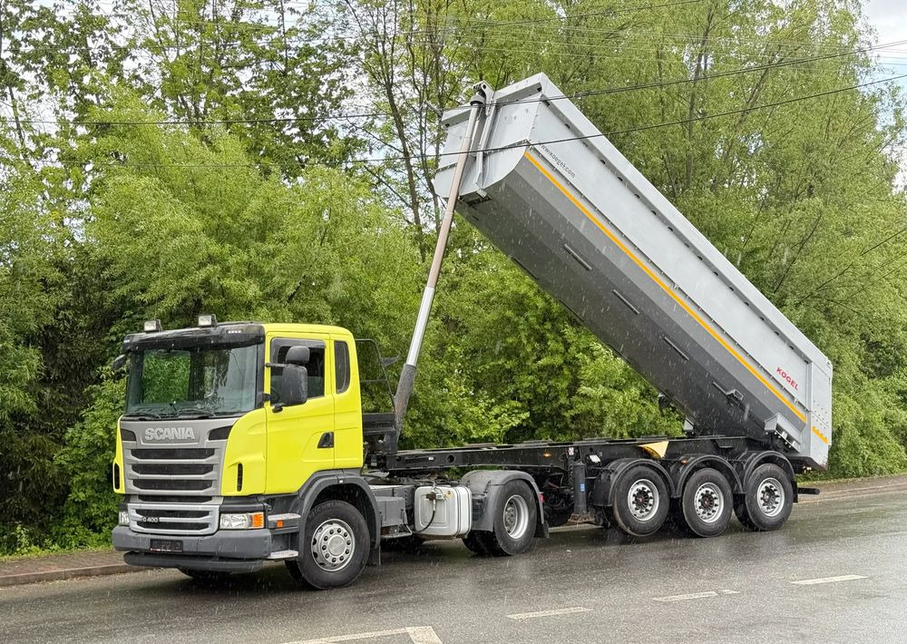 Scania * Zestaw * Scania G400 + Naczepa Kogel Kiper Wywrotka  * Sprowadzony * Bardzo Dobry Stan * - Тягач, Самосвальный полуприцеп: фото 1 Scania * Zestaw * Scania G400 + Naczepa Kogel Kiper Wywrotka  * Sprowadzony * Bardzo Dobry Stan * - Тягач, Самосвальный полуприцеп: фото 1