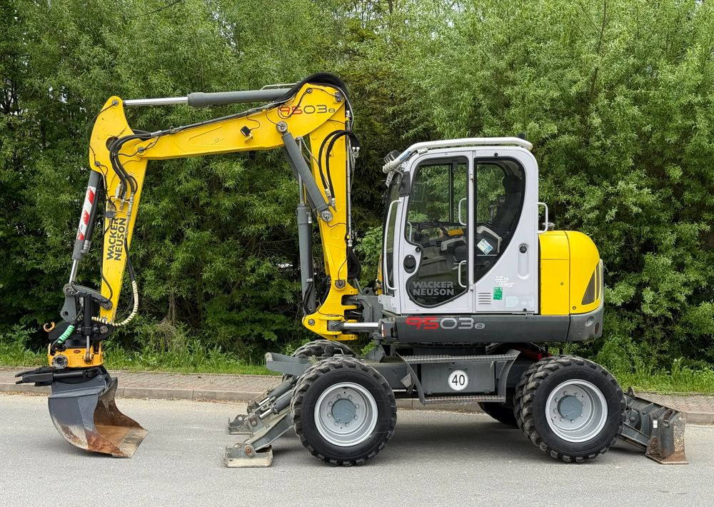 Wacker Neuson * Koparka Kołowa * Wacker Neuson 9503 * Rototilt * Bardzo Dobry Stan * - Колёсный экскаватор: фото 4 Wacker Neuson * Koparka Kołowa * Wacker Neuson 9503 * Rototilt * Bardzo Dobry Stan * - Колёсный экскаватор: фото 4