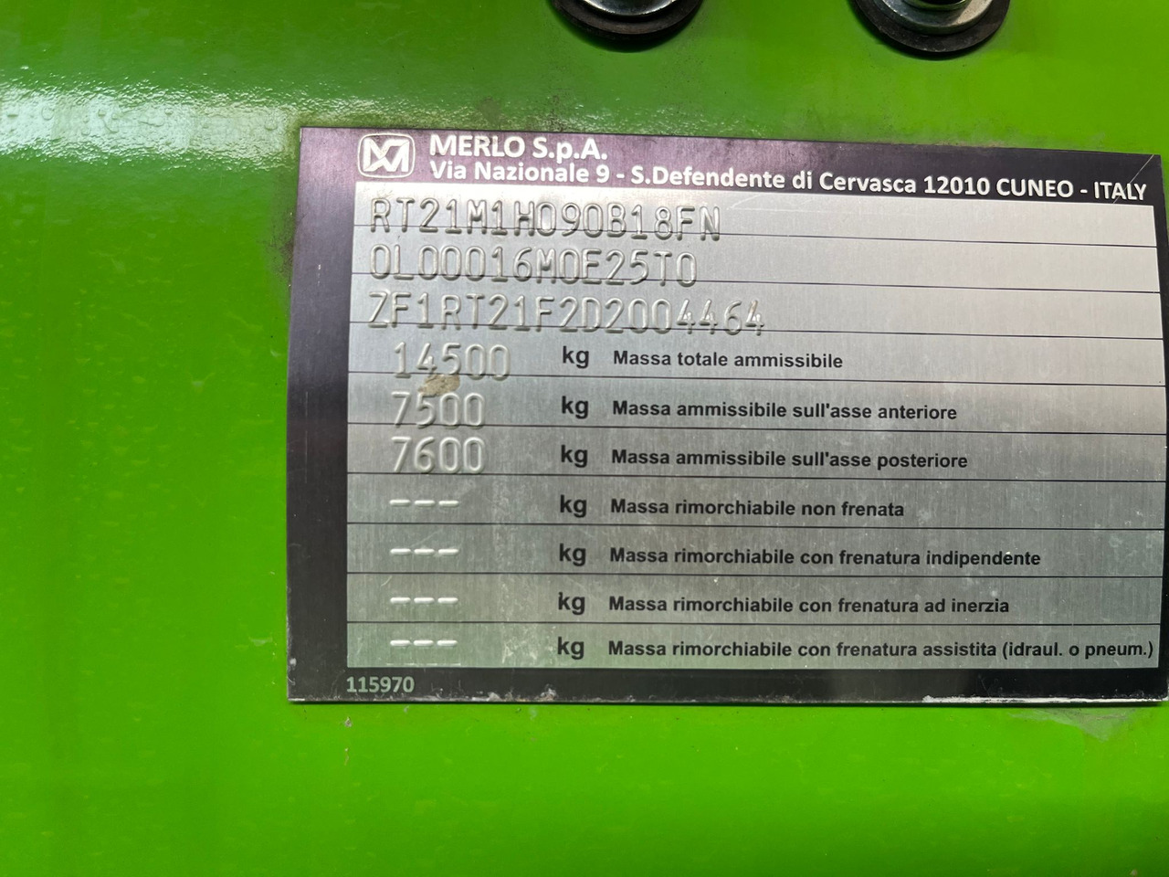 MERLO ROTO 40.18 S - Телескопический фронтальный погрузчик: фото 3 MERLO ROTO 40.18 S - Телескопический фронтальный погрузчик: фото 3