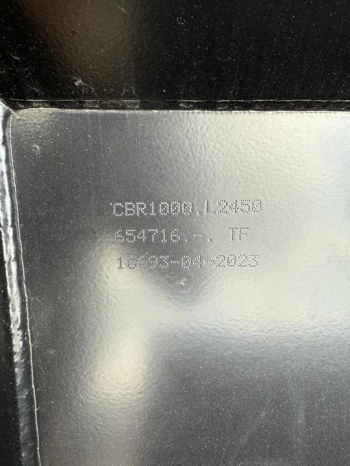 Manitou CBR 1000 2450mm 654716 - Ковш для Строительной техники: фото 4 Manitou CBR 1000 2450mm 654716 - Ковш для Строительной техники: фото 4