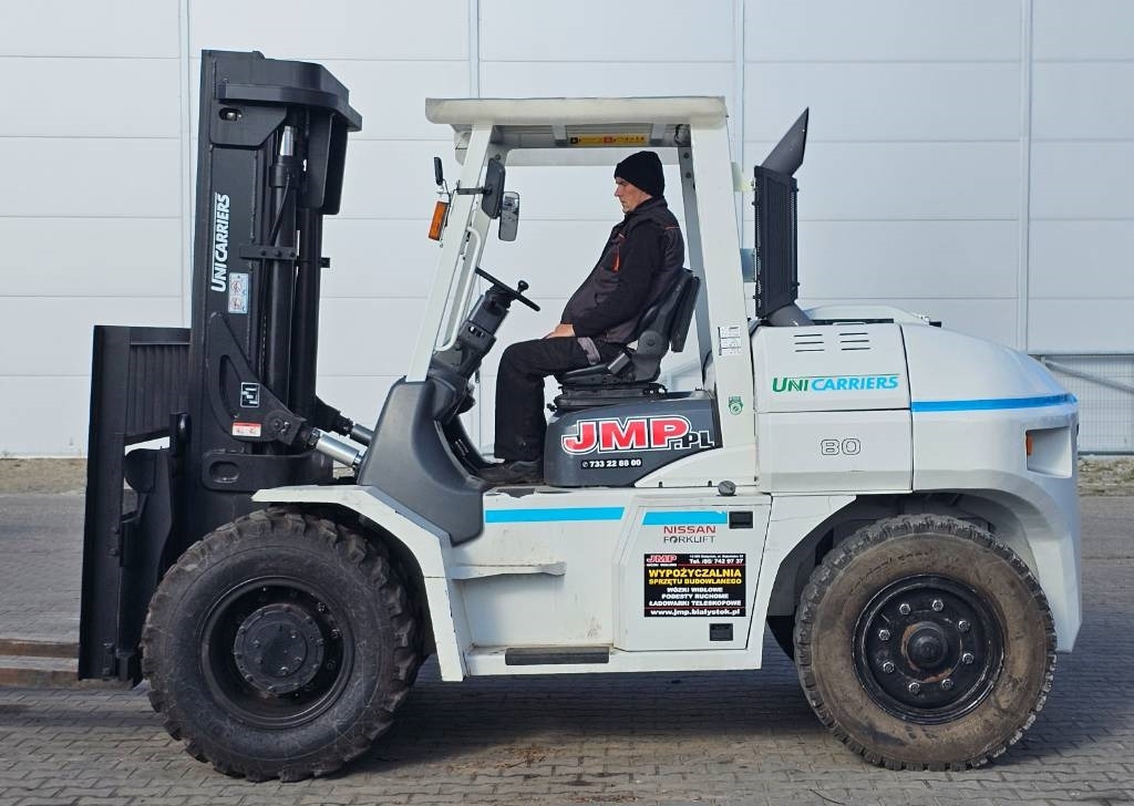 Дизельный погрузчик UniCarriers ZX80 FD80-3 DUPLEX 3m: фото 6 Дизельный погрузчик UniCarriers ZX80 FD80-3 DUPLEX 3m: фото 6