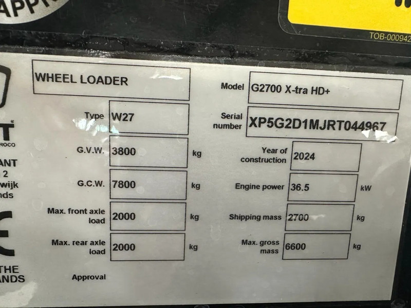 Гусеничный мини-погрузчик Giant G2700HD+: фото 18 Гусеничный мини-погрузчик Giant G2700HD+: фото 18