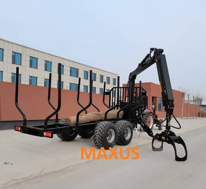 Новый Форвардер NEW Forwarder Forest Trailer HDS Crane 2 tons MAXUS НОВИЙ Форвардер Лісовий Причіп HDS Кран 2 тонни MAXUS: фото 9