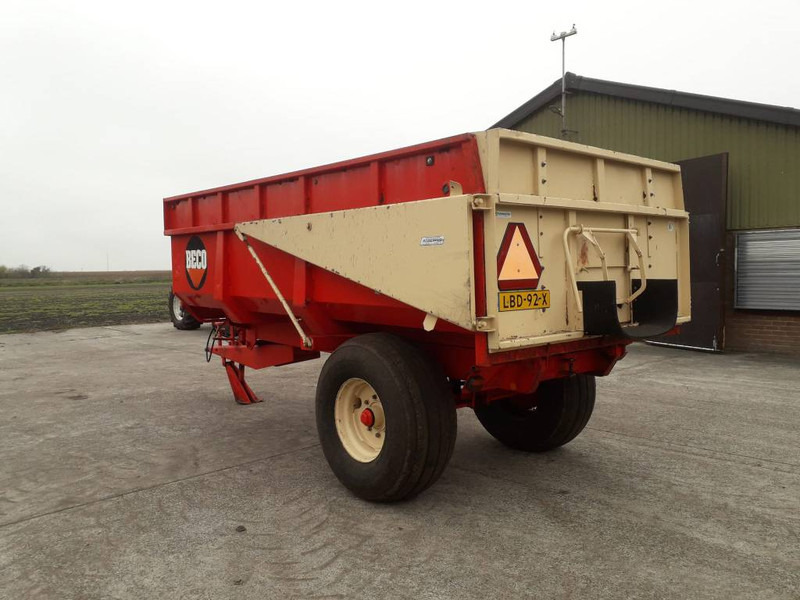 Beco S800 landbouwkipper, Kiepwagen - Сельскохозяйственный прицеп: фото 1 Beco S800 landbouwkipper, Kiepwagen - Сельскохозяйственный прицеп: фото 1