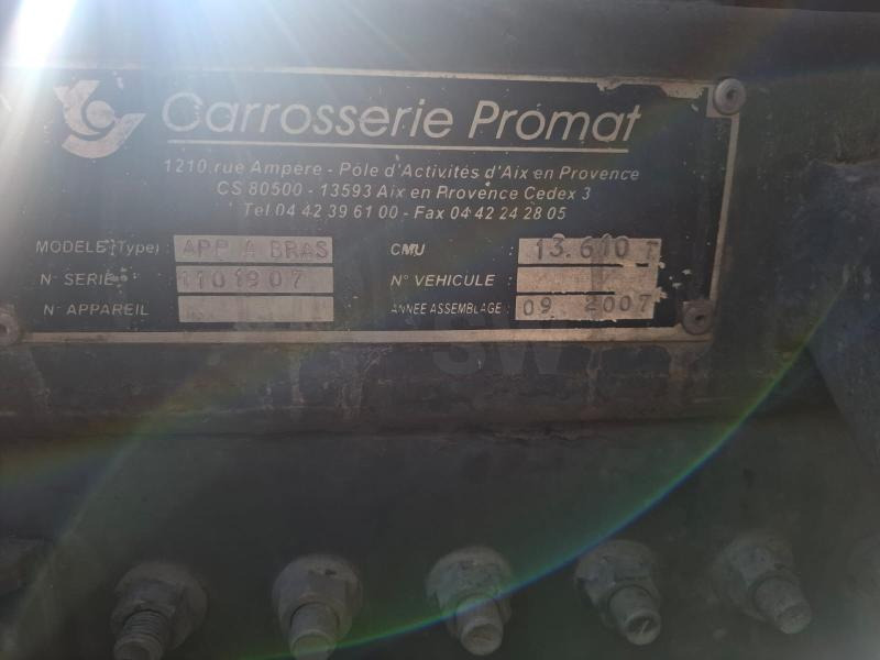 Крюковой мультилифт, Автоманипулятор Renault 370 DXI: фото 18 Крюковой мультилифт, Автоманипулятор Renault 370 DXI: фото 18