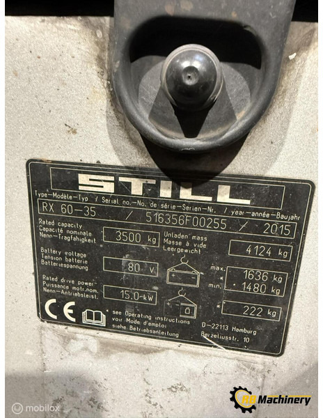 Вилочный погрузчик Still RX60-35: фото 19 Вилочный погрузчик Still RX60-35: фото 19