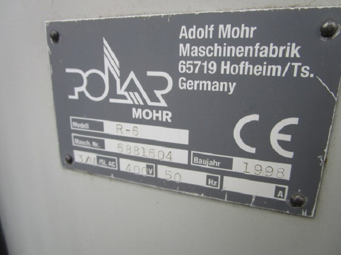 Печатное оборудование RÜTTLER POLAR R-6: фото 6