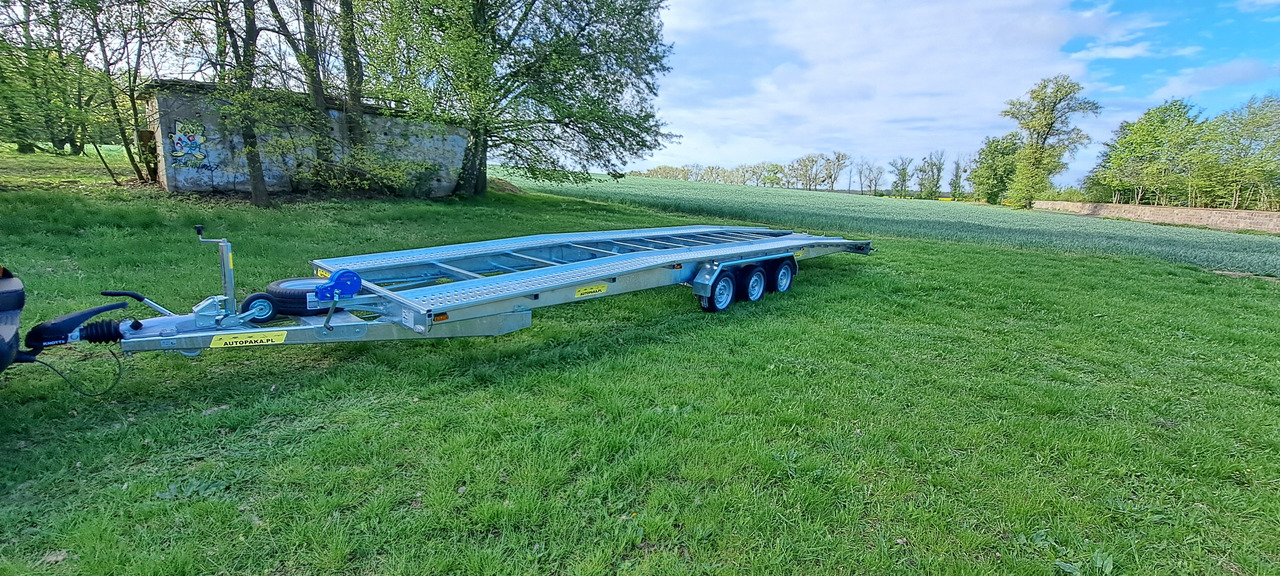 LAWETA Z NAJAZDAMI NA 2 AUTA 8,5x2M DMC 3500, 3 OSIE / CAR TRANSPORTER WITH RAMPS FOR 2 CARS 8.5x2M DMC 3500, 3 AXLES - Прицеп-автовоз: фото 3 LAWETA Z NAJAZDAMI NA 2 AUTA 8,5x2M DMC 3500, 3 OSIE / CAR TRANSPORTER WITH RAMPS FOR 2 CARS 8.5x2M DMC 3500, 3 AXLES - Прицеп-автовоз: фото 3