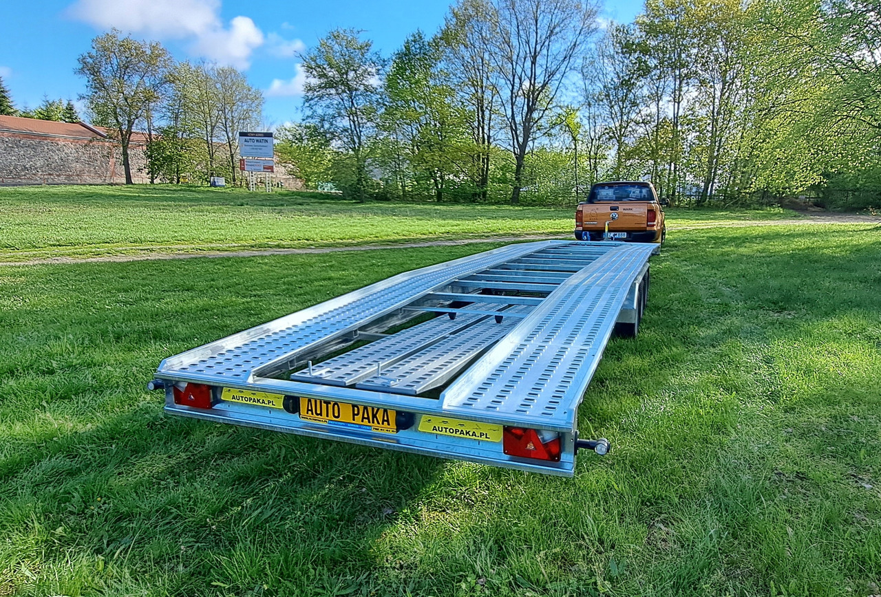 LAWETA Z NAJAZDAMI NA 2 AUTA 8,5x2M DMC 3500, 3 OSIE / CAR TRANSPORTER WITH RAMPS FOR 2 CARS 8.5x2M DMC 3500, 3 AXLES - Прицеп-автовоз: фото 2 LAWETA Z NAJAZDAMI NA 2 AUTA 8,5x2M DMC 3500, 3 OSIE / CAR TRANSPORTER WITH RAMPS FOR 2 CARS 8.5x2M DMC 3500, 3 AXLES - Прицеп-автовоз: фото 2