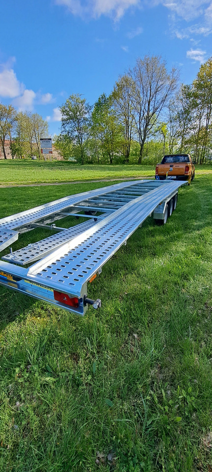 LAWETA Z NAJAZDAMI NA 2 AUTA 8,5x2M DMC 3500, 3 OSIE / CAR TRANSPORTER WITH RAMPS FOR 2 CARS 8.5x2M DMC 3500, 3 AXLES - Прицеп-автовоз: фото 4 LAWETA Z NAJAZDAMI NA 2 AUTA 8,5x2M DMC 3500, 3 OSIE / CAR TRANSPORTER WITH RAMPS FOR 2 CARS 8.5x2M DMC 3500, 3 AXLES - Прицеп-автовоз: фото 4