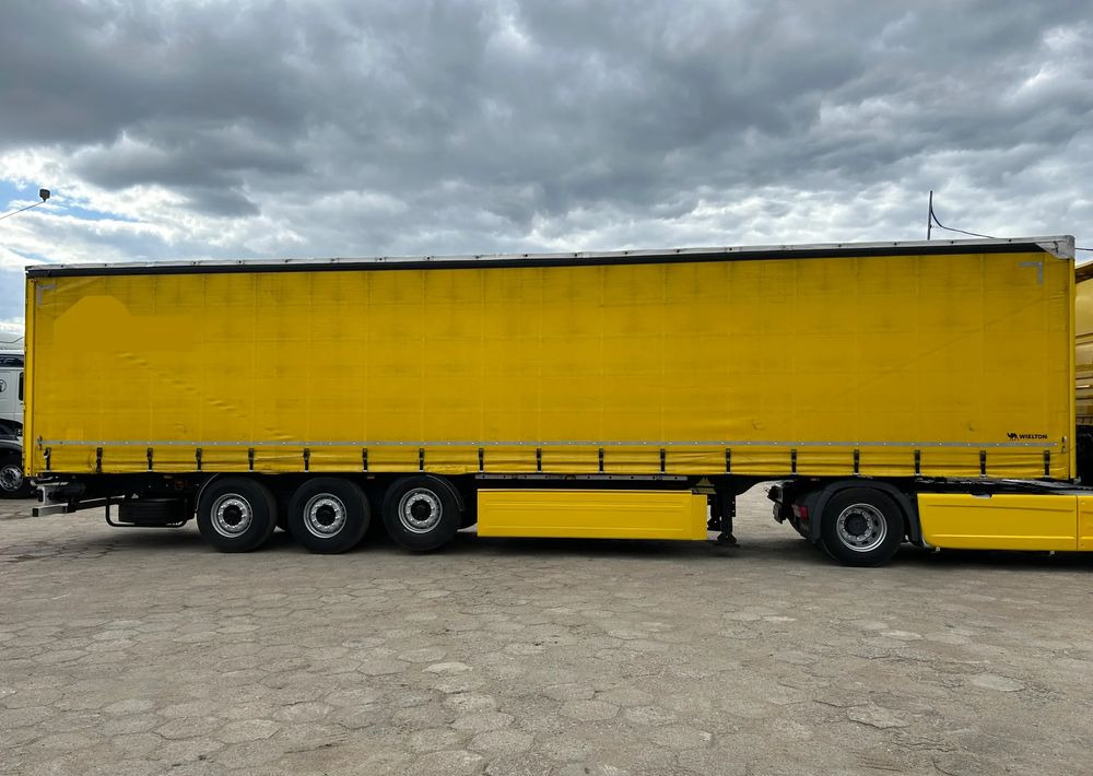 Wielton NS3K FIRANKA / STANDARD / OŚ PODNOSZONA / KOSZ PALETOWY / 2019 ROK !! - Тентованный полуприцеп: фото 3 Wielton NS3K FIRANKA / STANDARD / OŚ PODNOSZONA / KOSZ PALETOWY / 2019 ROK !! - Тентованный полуприцеп: фото 3