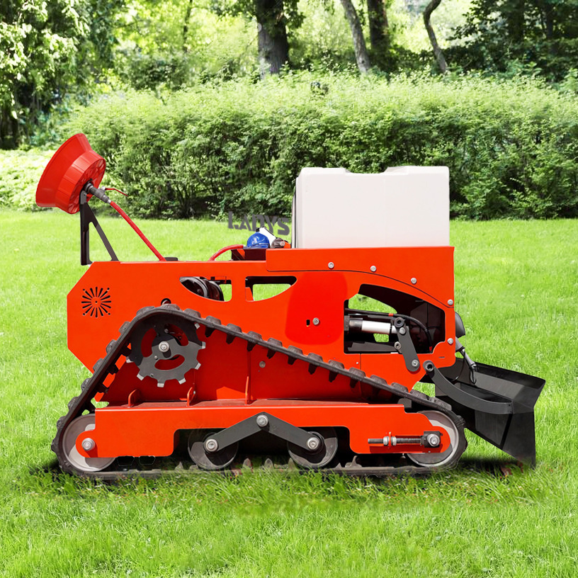 LEZUM LD1000 Multi-function remote control lawn mower Track crawler gasoline gas All-terrain Agricultural Sprayers Pesticide spraying lawn mower for sale - Газонокосилка: фото 4 LEZUM LD1000 Multi-function remote control lawn mower Track crawler gasoline gas All-terrain Agricultural Sprayers Pesticide spraying lawn mower for sale - Газонокосилка: фото 4