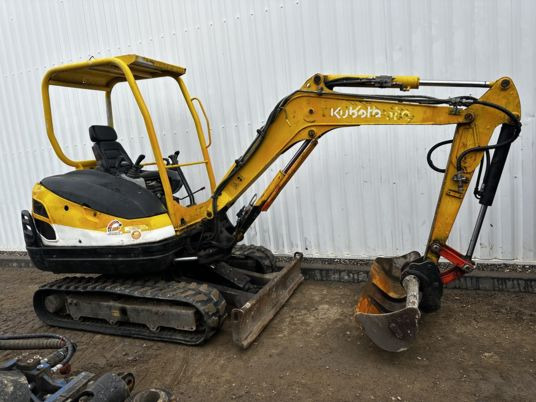 Kubota KX61-3 Canopy - Мини-экскаватор: фото 3 Kubota KX61-3 Canopy - Мини-экскаватор: фото 3