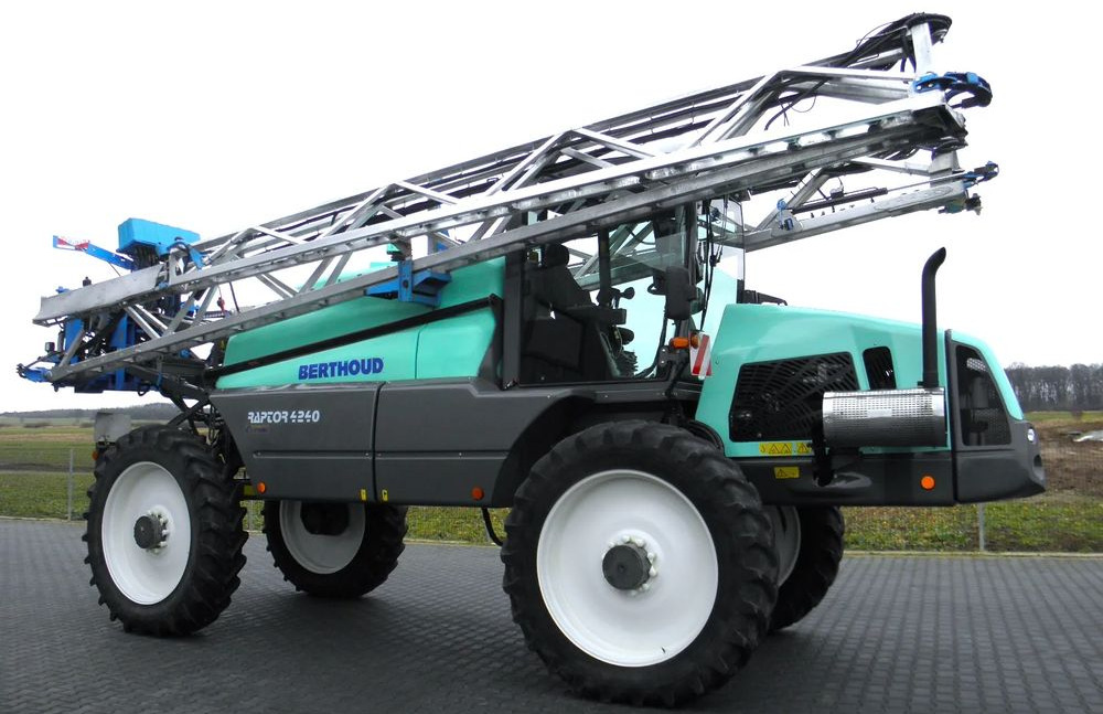 Самоходный опрыскиватель Berthoud Raptor 4240 36 M, GPS Trimble Automatyczne wylaczanie sekcji, Nie Malowany, Stan Bardzo Dobry: фото 6