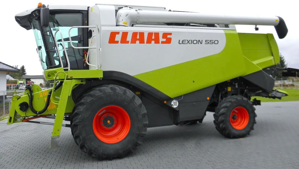 Claas Lexion 550 2005 Rok, heder V750, Najbogatsza Wersja, Nie Malowany, Stan Idealny - Зерноуборочный комбайн: фото 2 Claas Lexion 550 2005 Rok, heder V750, Najbogatsza Wersja, Nie Malowany, Stan Idealny - Зерноуборочный комбайн: фото 2