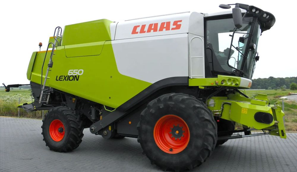 Claas Lexion 650 2014 Rok, heder V750, Nie Malowany, Stan Idealny - Зерноуборочный комбайн: фото 5 Claas Lexion 650 2014 Rok, heder V750, Nie Malowany, Stan Idealny - Зерноуборочный комбайн: фото 5