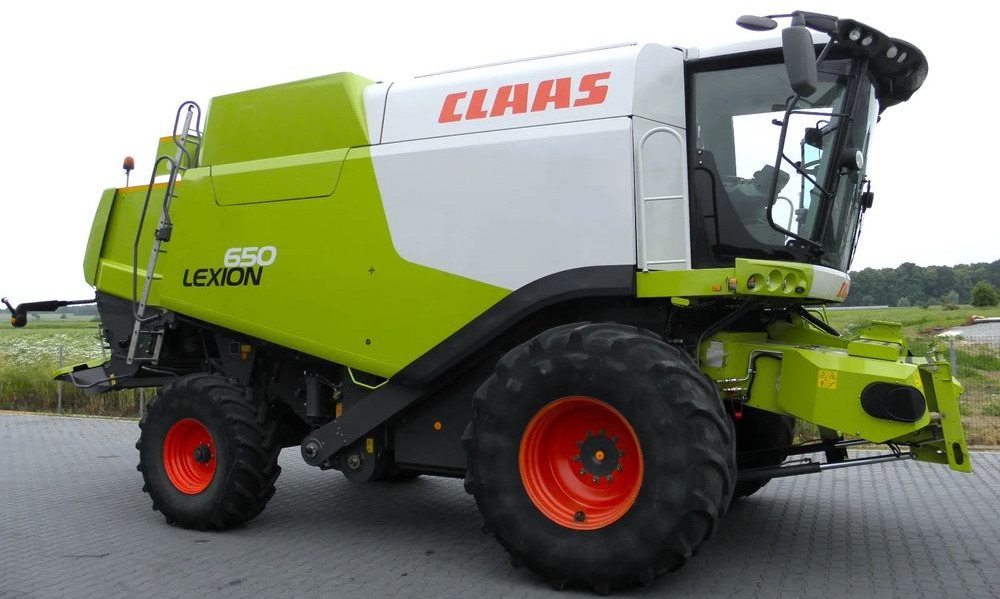 Claas Lexion 650 2014 Rok, heder V750, Nie Malowany, Stan Idealny - Зерноуборочный комбайн: фото 3 Claas Lexion 650 2014 Rok, heder V750, Nie Malowany, Stan Idealny - Зерноуборочный комбайн: фото 3