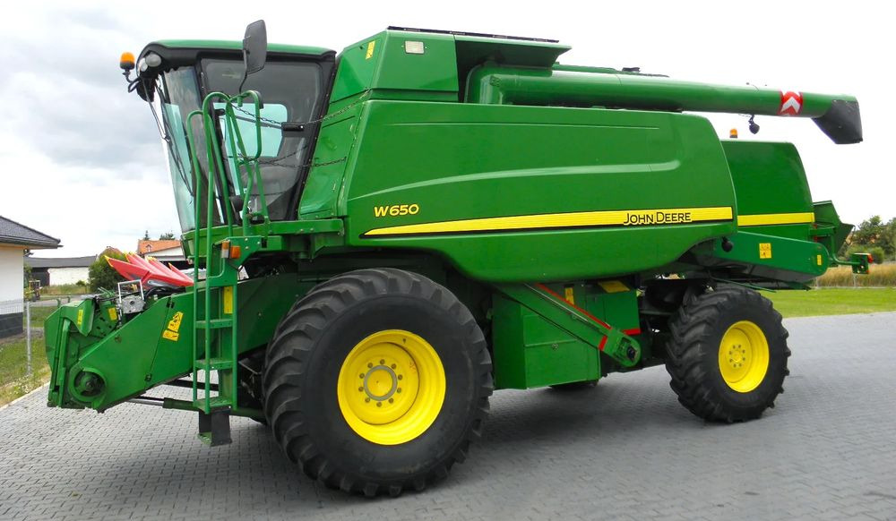 John Deere W650 2008 Rok, heder 6,7m, Nie Malowany, Stan Bardzo Dobry - Зерноуборочный комбайн: фото 1 John Deere W650 2008 Rok, heder 6,7m, Nie Malowany, Stan Bardzo Dobry - Зерноуборочный комбайн: фото 1