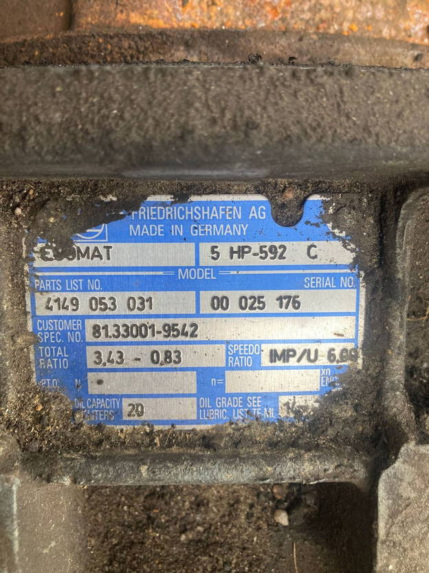 ZF Getriebe ZF 5HP 592C 5HP592C 4149053031 MAN A21 A23 Ecomat - Коробка передач для Автобусов: фото 2 ZF Getriebe ZF 5HP 592C 5HP592C 4149053031 MAN A21 A23 Ecomat - Коробка передач для Автобусов: фото 2