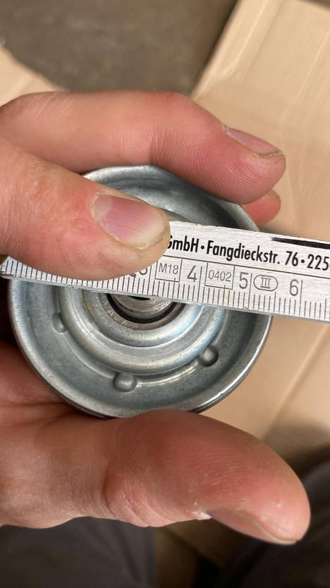 Diversen NEU 2700 Stück Tragrolle Rolle Rollex 55mm Rollbahn 600mm - Запчасти: фото 2 Diversen NEU 2700 Stück Tragrolle Rolle Rollex 55mm Rollbahn 600mm - Запчасти: фото 2