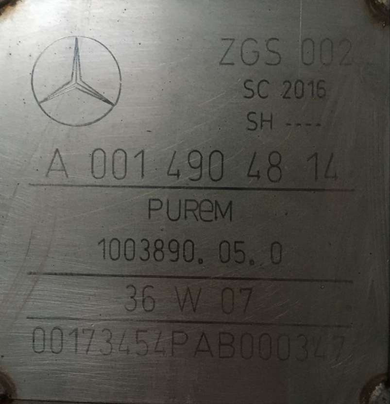 Mercedes-Benz Partikelfilter Mercedes Citaro A0014904814 Endschalldämpfer KAT ZG - Запчасти для Автобусов: фото 2 Mercedes-Benz Partikelfilter Mercedes Citaro A0014904814 Endschalldämpfer KAT ZG - Запчасти для Автобусов: фото 2