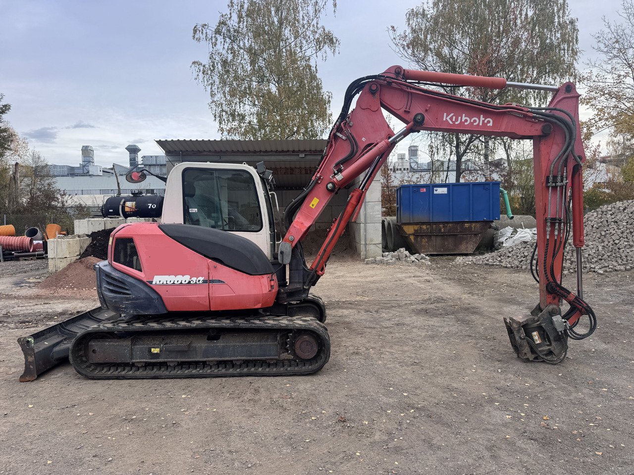 KUBOTA KX 080-3a - Мини-экскаватор: фото 4 KUBOTA KX 080-3a - Мини-экскаватор: фото 4