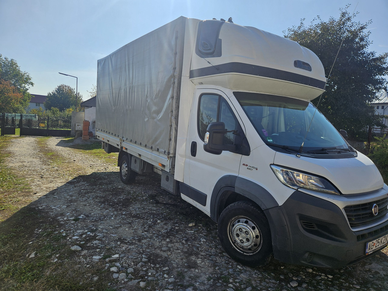 Fiat Ducato 10 Europallets - Тентованный фургон: фото 1 Fiat Ducato 10 Europallets - Тентованный фургон: фото 1