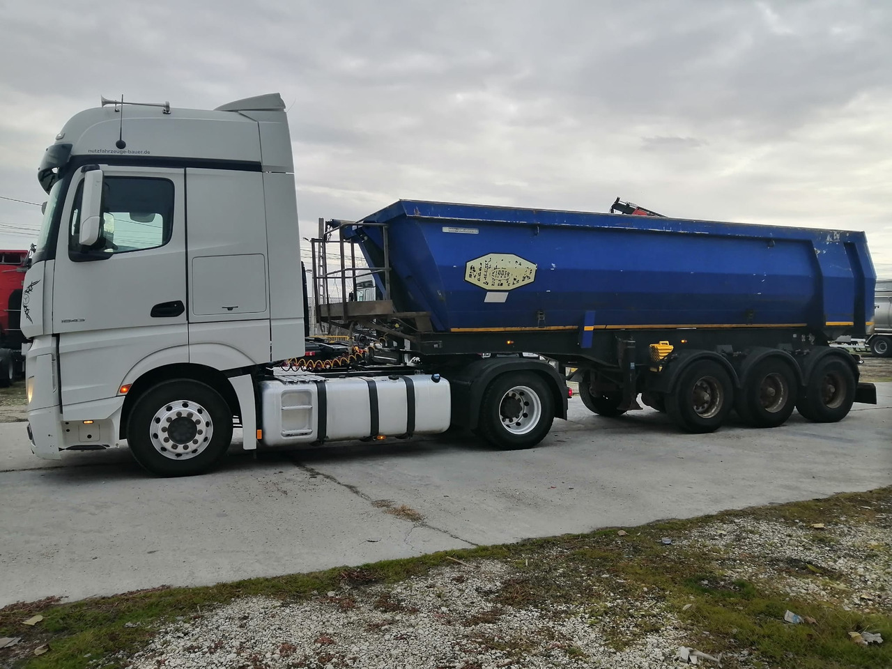 Tractor Head Mercedes-Benz Actros (2013) + Semi-trailer Tipper Meiller – Kipper (2005) - Тягач: фото 5 Tractor Head Mercedes-Benz Actros (2013) + Semi-trailer Tipper Meiller – Kipper (2005) - Тягач: фото 5