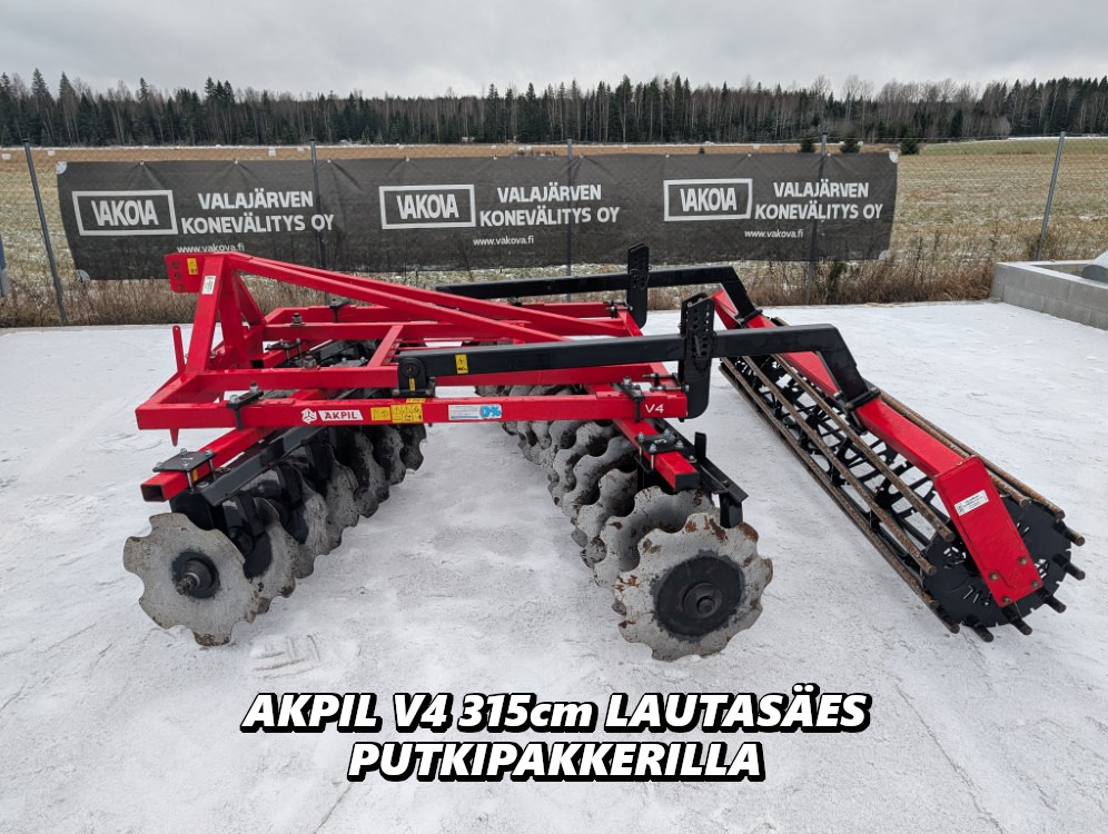 AKPIL V4 315cm lautasäes - Дисковая борона: фото 1 AKPIL V4 315cm lautasäes - Дисковая борона: фото 1