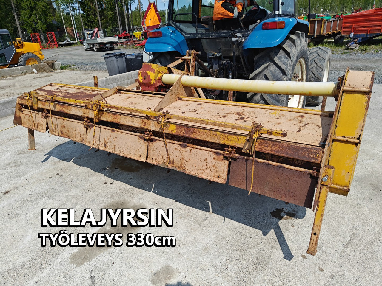 Kelajyrsin 330cm, katso video! - Почвофреза: фото 1 Kelajyrsin 330cm, katso video! - Почвофреза: фото 1