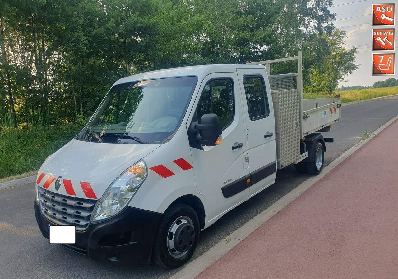 Renault Master kiper*wywrot* 7-osobowy * doka * brygadówka *bliźniaki* - Малотоннажный самосвал: фото 1 Renault Master kiper*wywrot* 7-osobowy * doka * brygadówka *bliźniaki* - Малотоннажный самосвал: фото 1