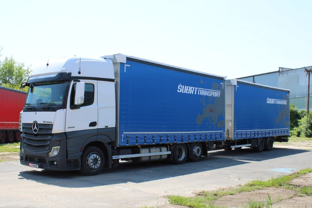 Mercedes-Benz Actros 2542 NAVIGACE + PANAV (8,20m x 2,48m x 3m) - Тентованный грузовик: фото 2 Mercedes-Benz Actros 2542 NAVIGACE + PANAV (8,20m x 2,48m x 3m) - Тентованный грузовик: фото 2