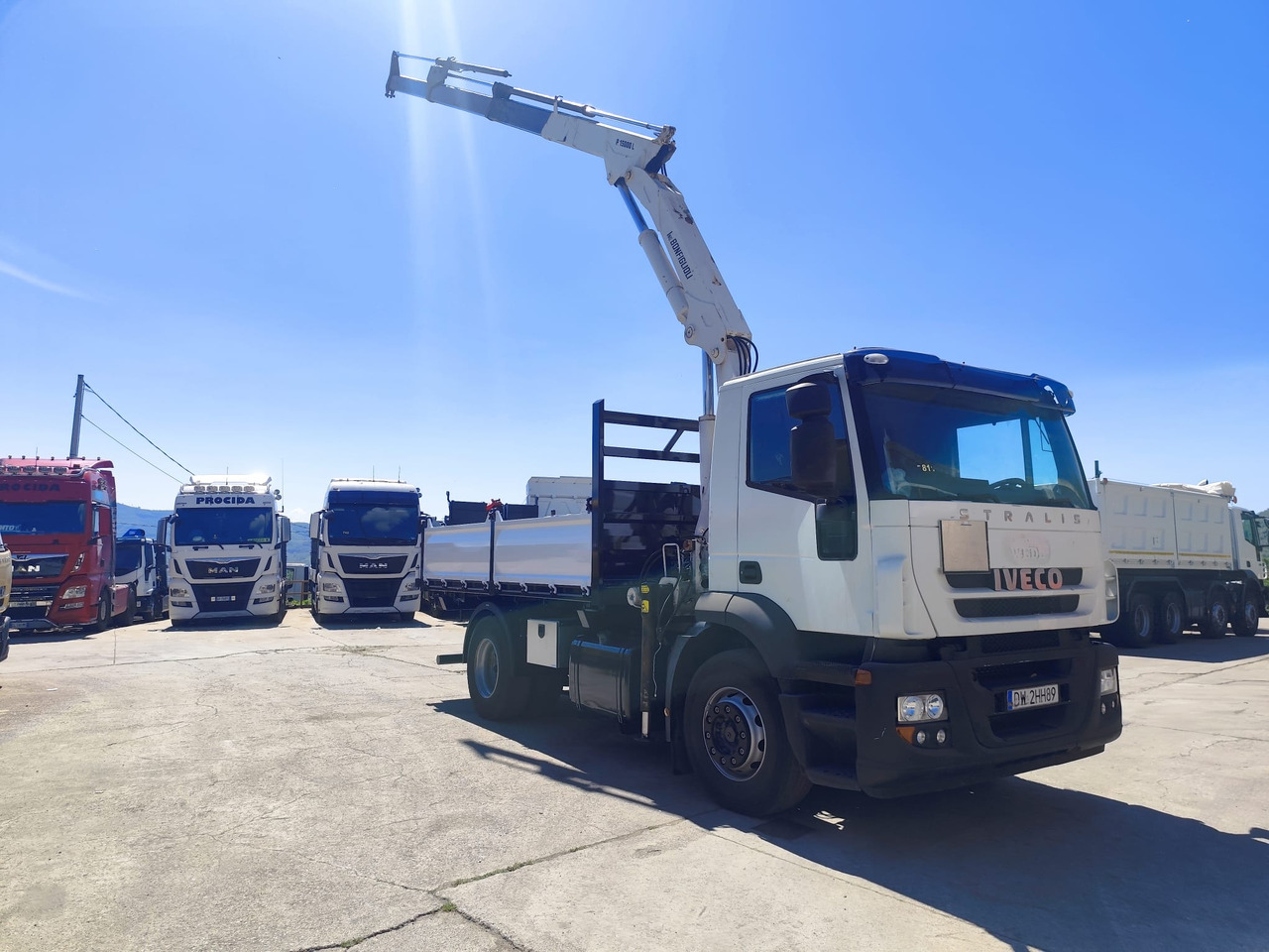 Автоманипулятор, Самосвал IVECO STRALIS CUBE 190S33: фото 23